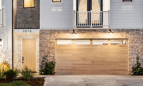 creative ways boost curb appeal stylish garage door