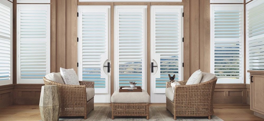 creative blind solutions for french doors