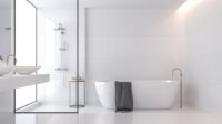 minimalist look in your bathroom 2