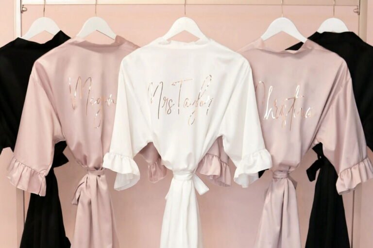 selecting comfortable bridal robes