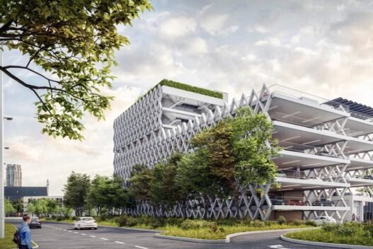 integrating technology and sustainability for parking garages