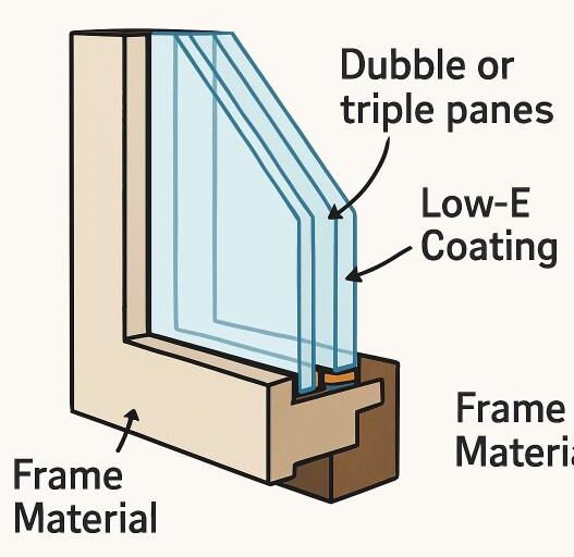 tips for choosing energy efficient windows for your home