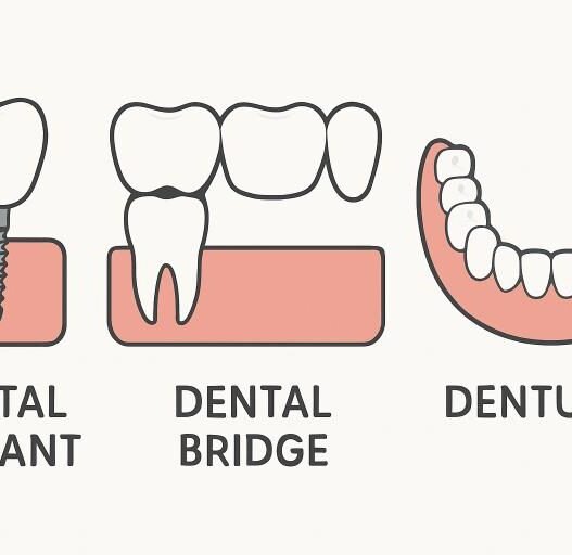 comparing dental implants and other tooth replacement options
