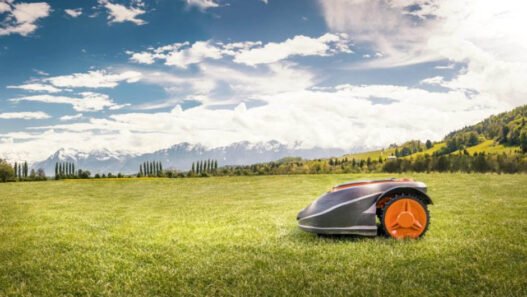 wire free robot lawn mower setup guide