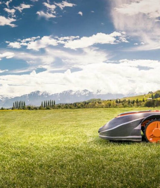 wire free robot lawn mower setup guide