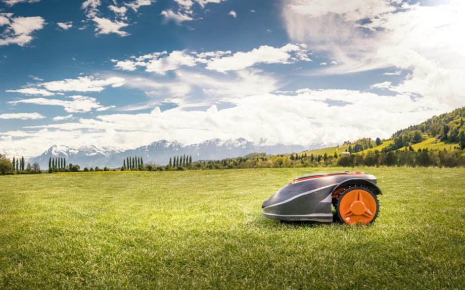 wire free robot lawn mower setup guide