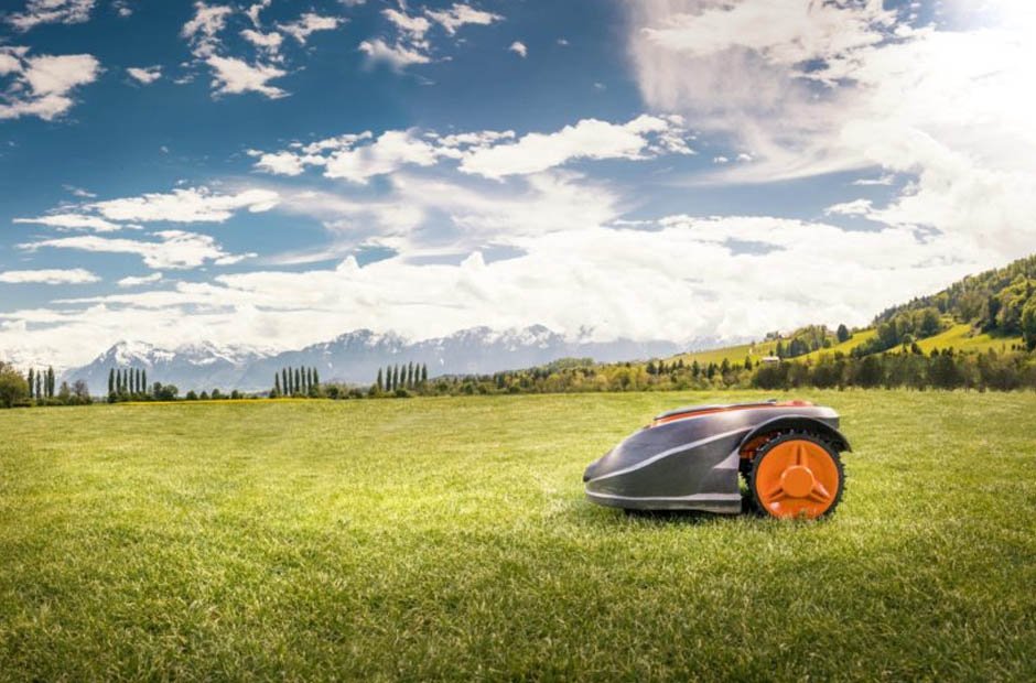 wire free robot lawn mower setup guide