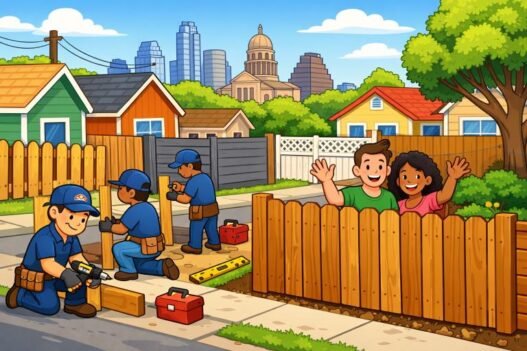 top 8 wood fencing companies in austin, texas