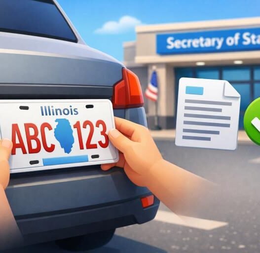 how to register a vehicle in illinois