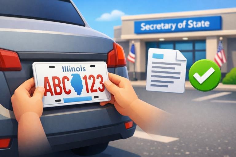 how to register a vehicle in illinois