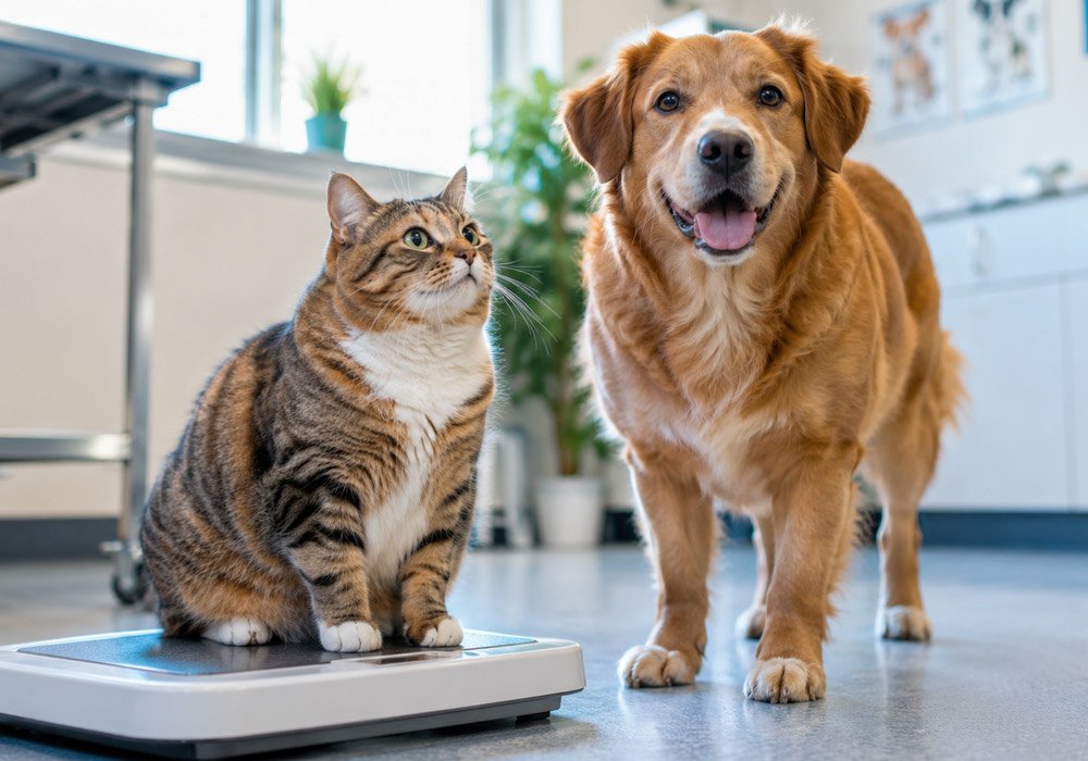 how general vets monitor weight and obesity in pets