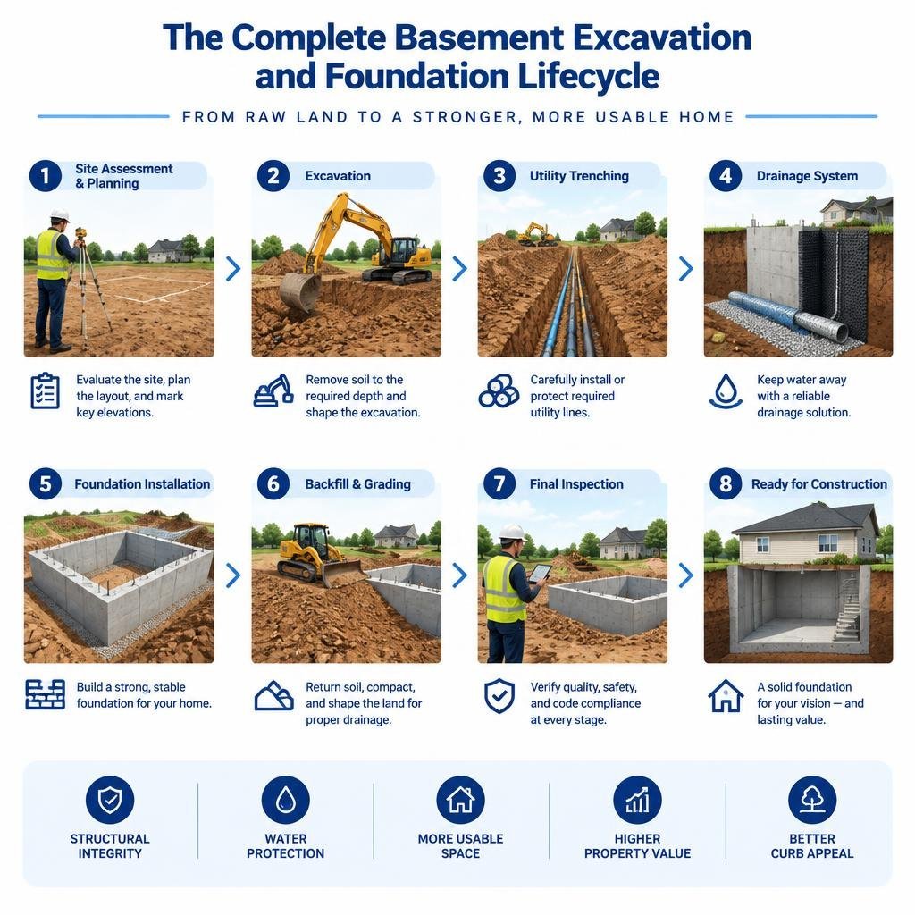beyond the basement finding the right excavation contractor for any jo